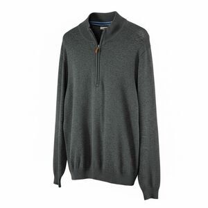 Neff Black Quarter Zip Sweatshirt Front Pockets - US Men’s Large